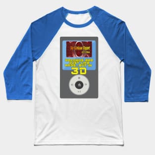 TKR Records Are Just Like MP3s But In 3D Baseball T-Shirt